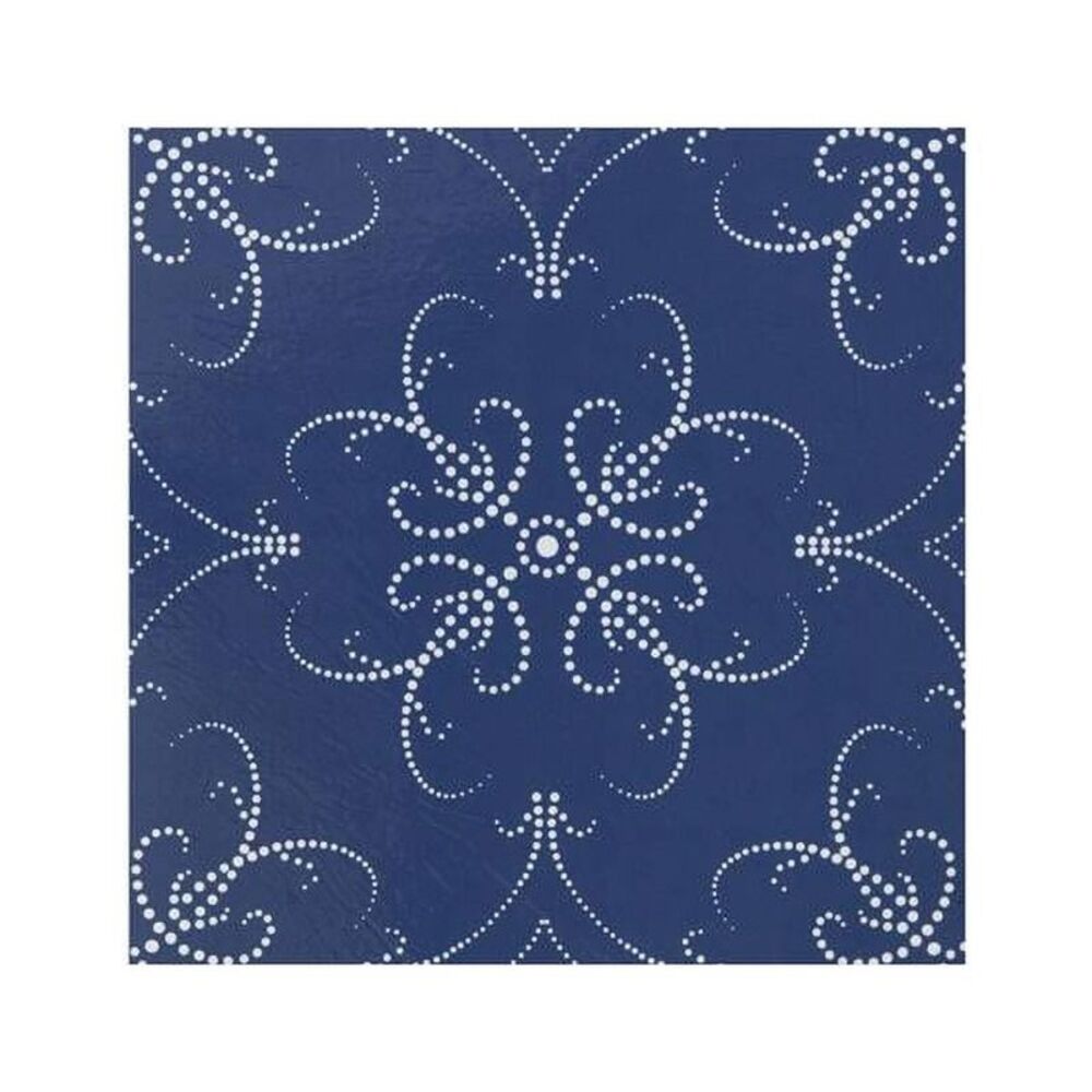 Retro 12 x 12 in. Self Adhesive Vinyl Floor Tile - Navy Pearl - 20 sq. ft. - 20